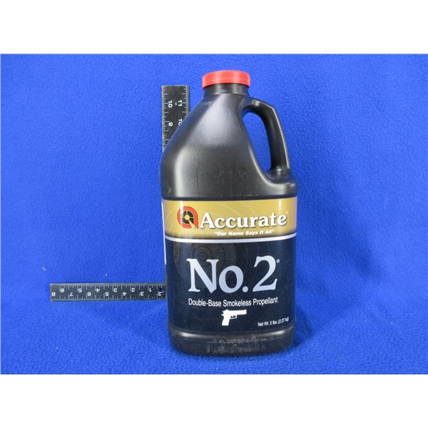 Accurate No. 2 Double-Base Powder - Sealed 5 lb Tub (Pick Up Only)