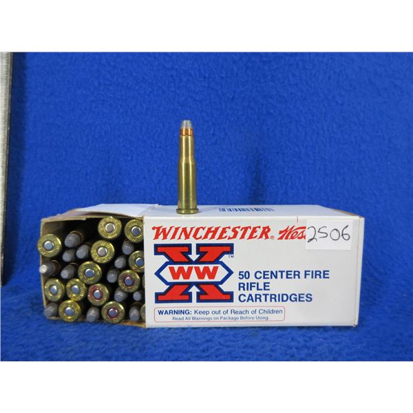 25-20 Win. 86gr SP Winchester Cartridges (Pick Up Only) - Box of 50