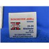Image 2 : 25-20 Win. 86gr SP Winchester Cartridges (Pick Up Only) - Box of 50