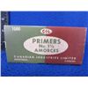 Image 2 : Vintage CIL No. 1 1/2 Primers - Carton of 1000 (Pick Up Only)