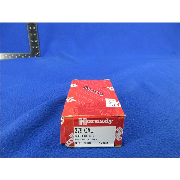375 Cal. Hornady Gas Checks - Sealed Box of 1000