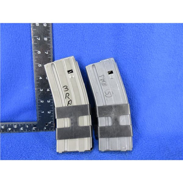 2 - 223 Rem./5.56 Nato 30 Round Magazines - Pinned to 5 - PAL Required