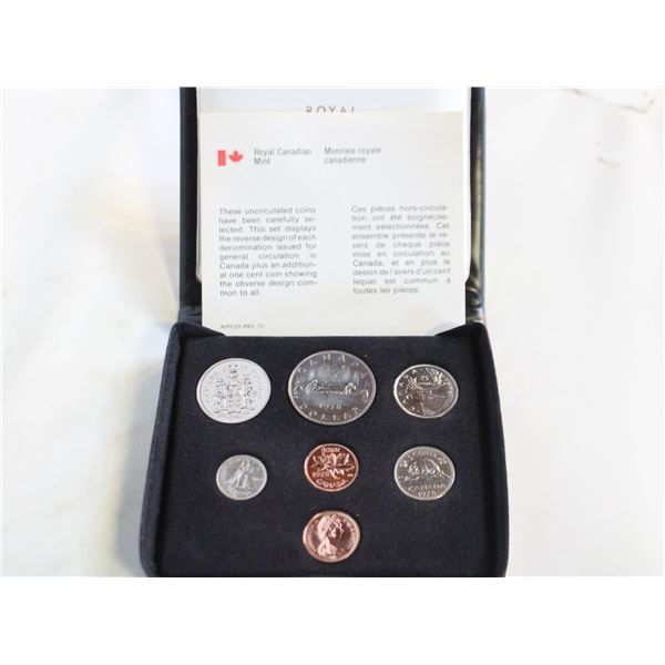 1978 DOUBLE PENNY 7 COIN UNCIRC. SET