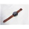 Image 1 : TCK MENS WATCH WITH LEATHER BRACELET