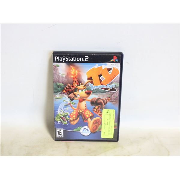 TY THE TASMANIAN TIGER PS2 VIDEO GAME