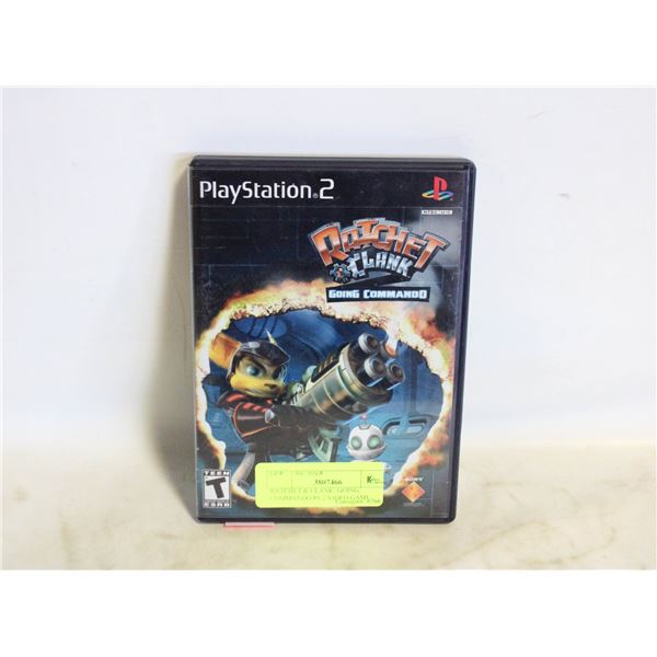 RATCHET & CLANK: GOING COMMANDO PS 2 VIDEO GAME