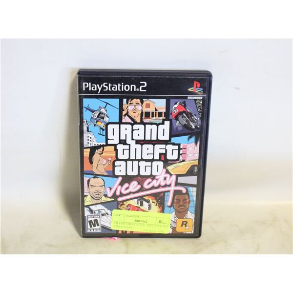 GRAND THEFT AUTO: VICE CITY PS2 VIDEO GAME