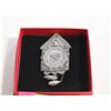 Image 1 : VTG. PEWTER CUCKOO CLOCK BROOCH