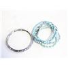 Image 1 : STACKABLE TURQ. BEAD BRAC. SET WESTERN