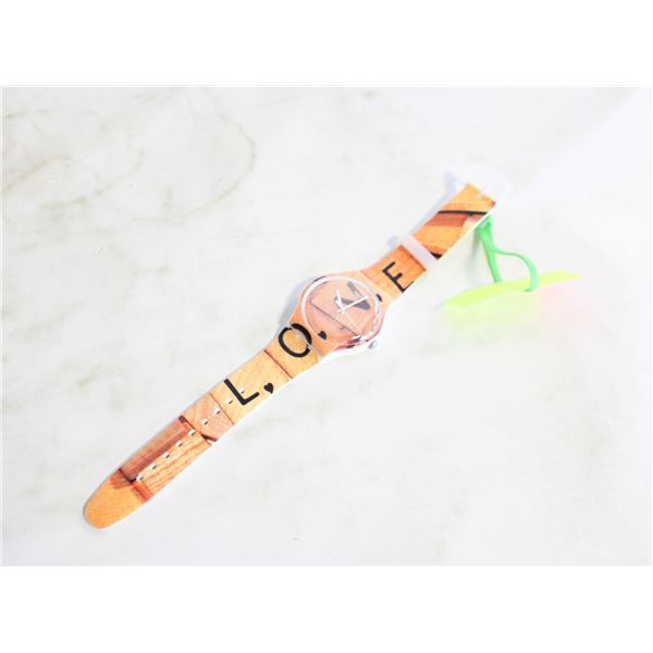 SWATCH GENT LOVE GAME WATCH