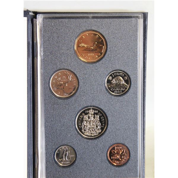 1988 SEALED 6 COIN SPECIMEN SET RCM