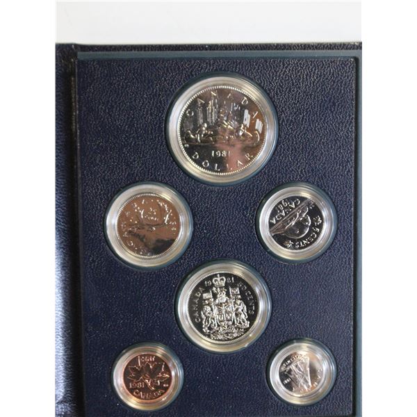 1981 SEALED 6 COIN SPECIMEN SET RCM