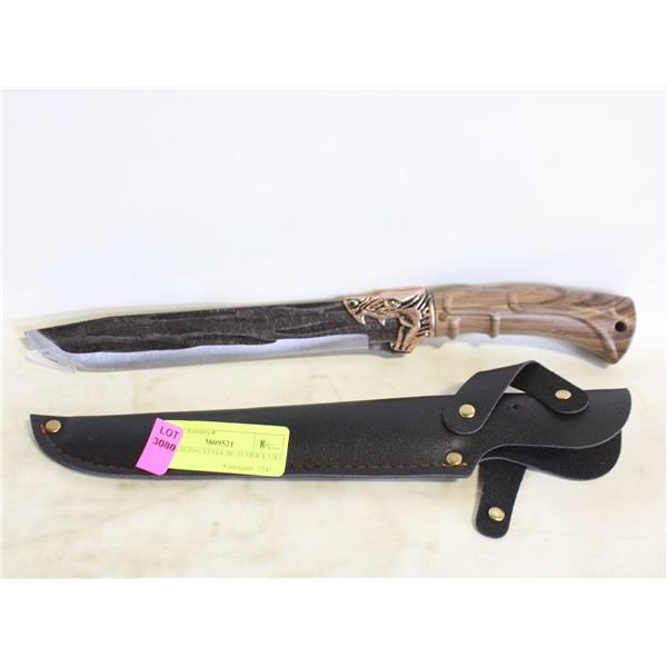 NEW VIKING STYLE BUTCHER KNIFE