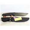Image 1 : NEW COMMANDO STYLE ALL PURPOSE BLACK STEEL KNIFE