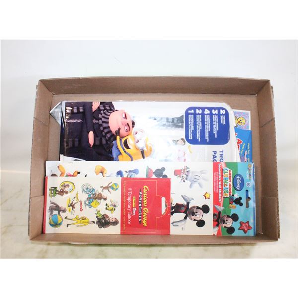 LOTS OF STICKERS FOR KIDS, NEW PACKAGES