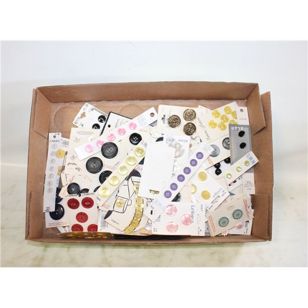NEW 90+ PACKAGES OF NEW BUTTONS