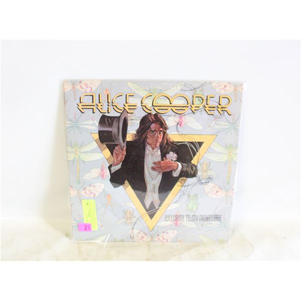 ALICE COOPER WELCOME TO MY NIGHTMARE 1975 LP