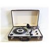 Image 1 : VINTAGE SUITCASE RECORD PLAYER