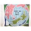 Image 1 : VINTAGE LINEN "MAP OF NEW ZEALAND" 35" X 34"