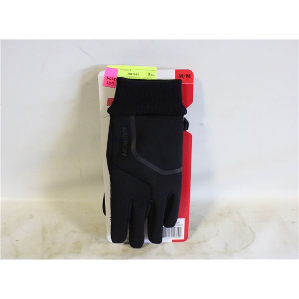 NEW KARBON RUNNING GLOVES SIZE M