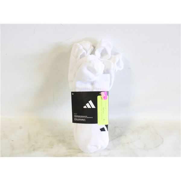 NEW ADIDAS GOLF SOCKS 3PK