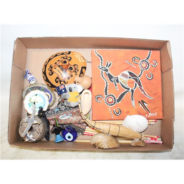 VINTAGE TRAVEL SOUVENIRS ASSORTED