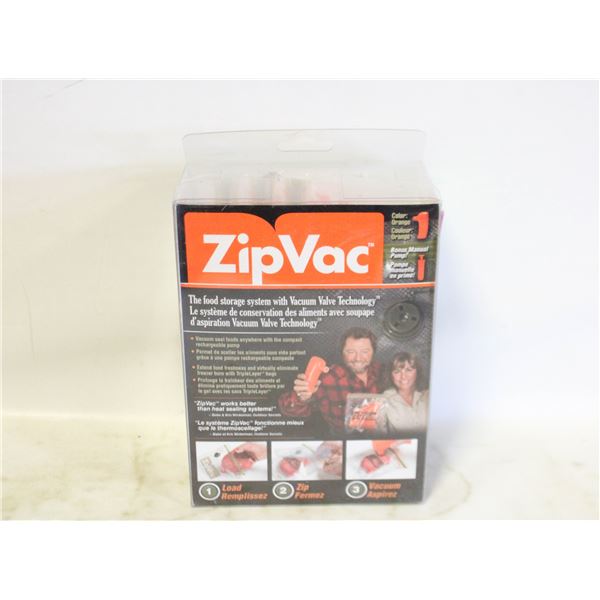 NEW ZIPVAC - FOOD STORAGE SYSTEM
