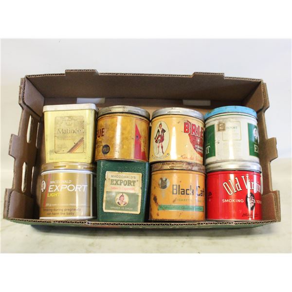 TOBACCO TINS