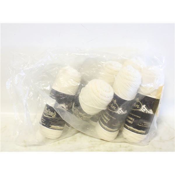 VINTAGE WOODWARD'S WORSTED ACRYLIC YARN LOT