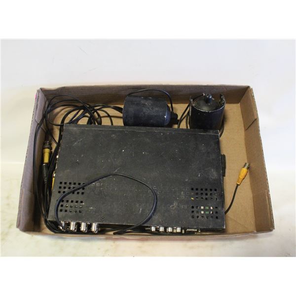 LOREX DVR WITH 2 CAMERAS