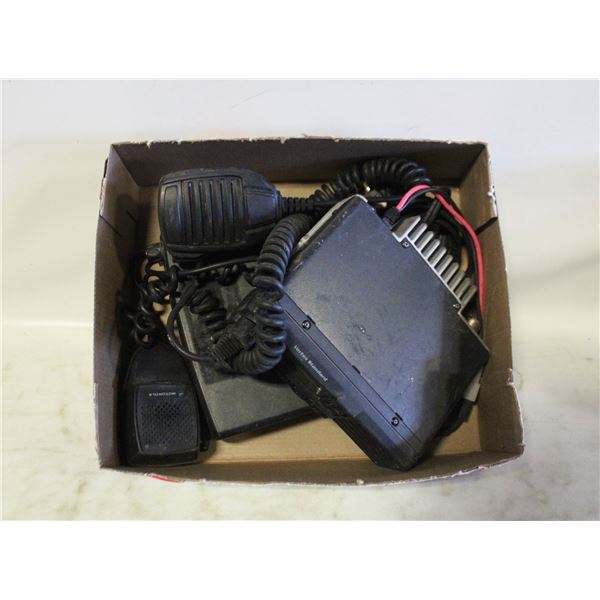 FLAT OF 2 RADIUS MOBILE RADIO BLACK