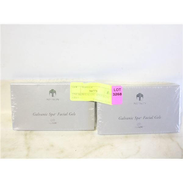 2 NUSKIN GALVANIC SPA FACIAL GELS