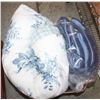 Image 1 : DUVET & COVER W/PILLOW CASES/BLANKET- QUEEN