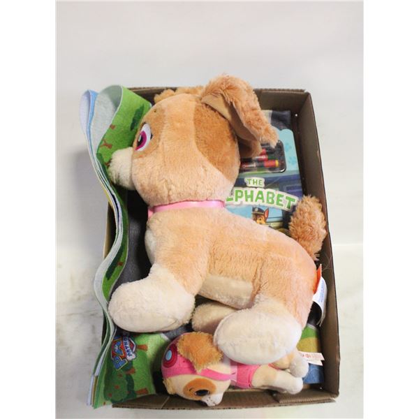 FLAT OF PAW PATROL INCLUDING BUILD A BEAR,