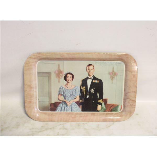VINTAGE "ROYALS" TRAY- MADE IN ENGLAND