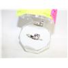 Image 1 : SIZE 6 SILVER PLATED SOLITAIRE RING