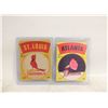 Image 1 : 1968-70 CLOTH BASEBALL STICKER CARDS
