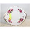 Image 1 : VINTAGE SALISBURY JULIANA ROSE PLATE BONE CHINA