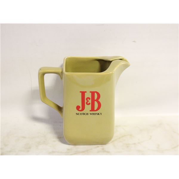 VINTAGE CERAMIC J.B. SCOTEN WHISKEY PITCHER