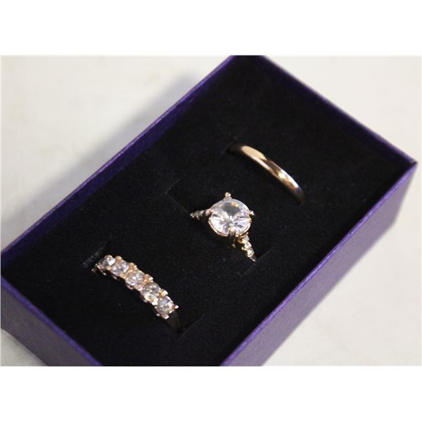 NEW 3PCS/SET RING SET SZ7