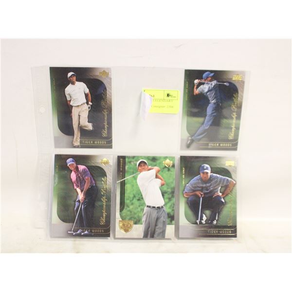 5 TIGER WOODS 2004 LEGENDARY LINKS GOING FOR A