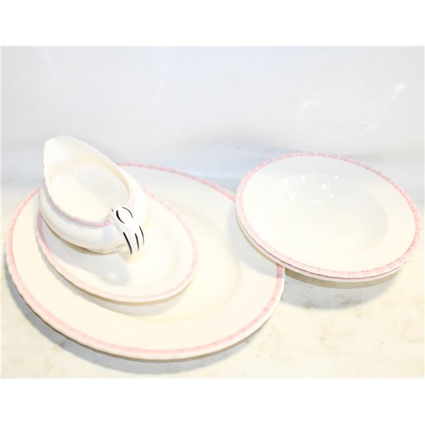 5PC MYOTT SON & CO HANDPAINTED LOT