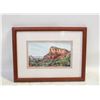 Image 1 : ORIGINAL WATERCOLOR FRAMED