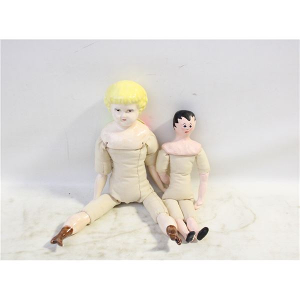 VINTAGE POCELAIN DOLLS