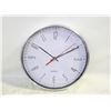 Image 1 : WALL CLOCK - SILENT - BRUSHED ALUMINUM