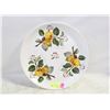 Image 1 : CERAMIC "GODDESS OF FRUIT" SERVING PLATE- 13"-