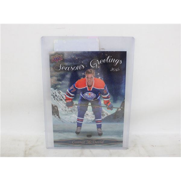 2015 MCDAVID ROOKIE OVERSIZED CARD