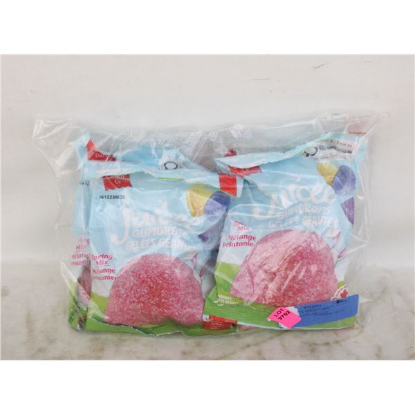3 DARE JUICE SPRING MIX GUMDROPS 225G BB 12/26