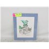 Image 1 : WATERCOLOR "LJUBLJANA DRAGON BRIDGE"- 9 X 8