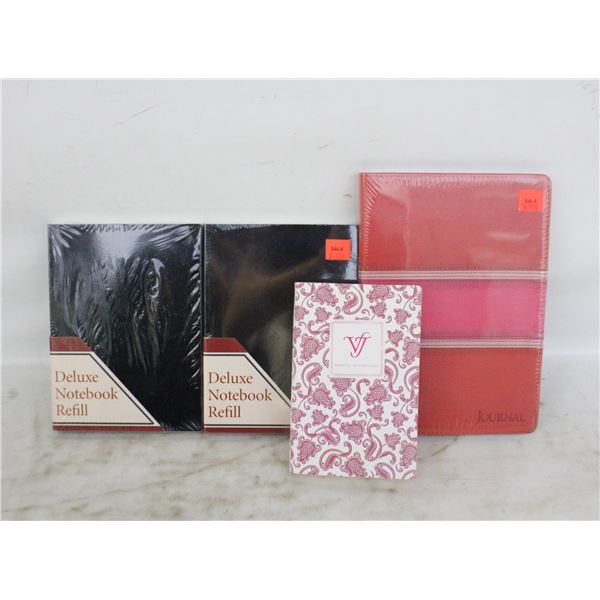 JOURNALS/NOTEBOOKS- BOX LOT ASSORTED